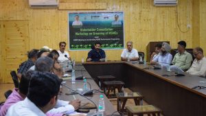 ऊना में आयोजित ग्रीनिंग ऑफ एमएसएमईज़ कार्यशाला में भाग लेते उद्योग प्रतिनिधि।