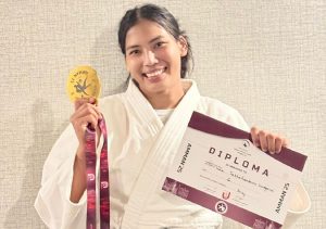 "जूडो एशिया कप में गोल्ड मेडल जीतकर चमकी सुंदरनगर की इनूङानबी"