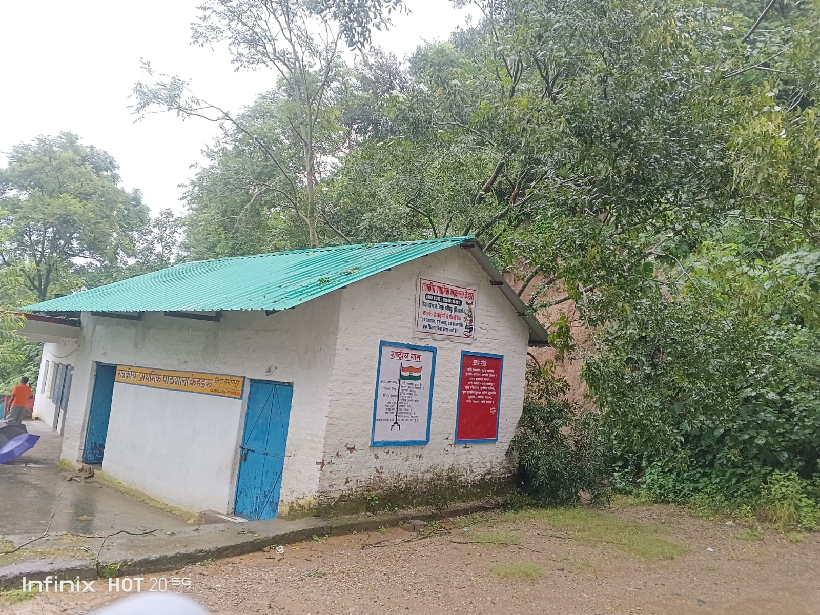 हमीरपुर जिले में लगातार बारिश से नदी-नाले उफान पर, कई स्थानों पर भारी नुकसान।